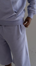 "Sol" Waffle Knit Shorts - Lavender