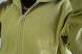 "Sol" Waffle Knit Zip-Up - Sage