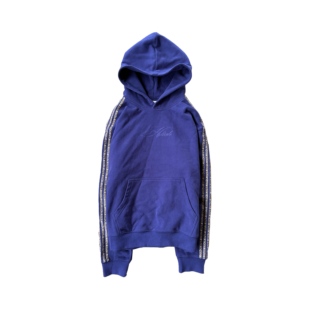 "Berry" Blue Cheetah Hoodie