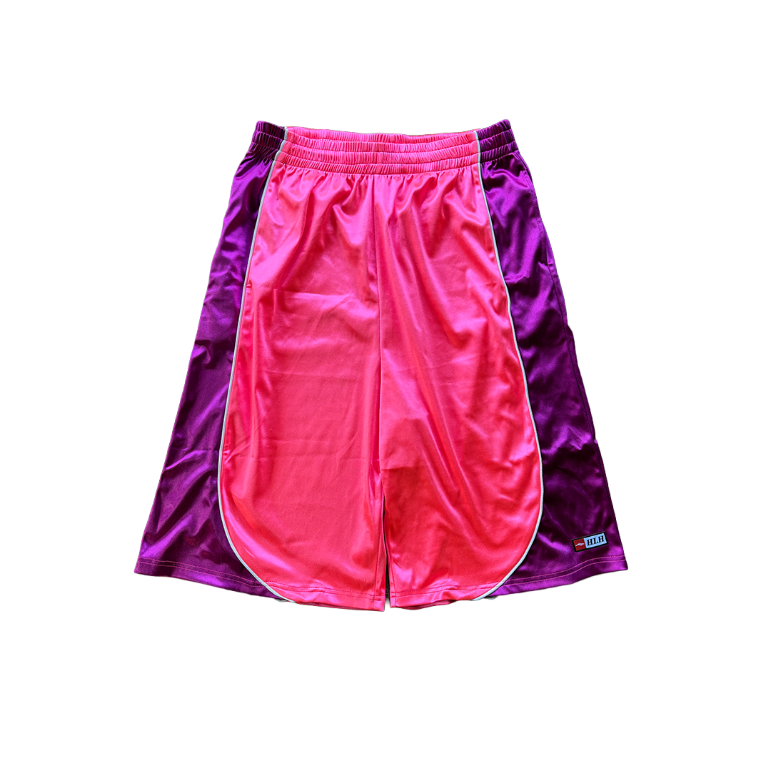 "Vivo" Basketball Shorts - Pink & Purple