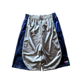 "Vivo" Basketball Shorts - Silver & Navy