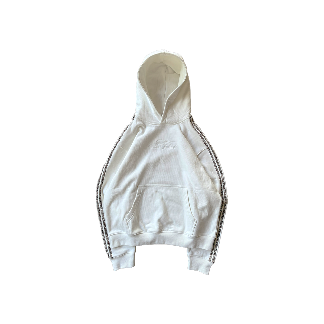 "Snow" White Cheetah Hoodie