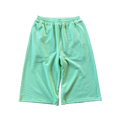 "Sol" Waffle Knit Shorts - Mint