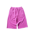 "Sol" Waffle Knit Shorts - Hot Pink