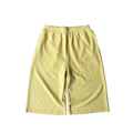 "Sol" Waffle Knit Shorts - Yellow